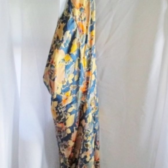 Womens CLEOPATRA Bead Sheer Maxi Floral Dress - Picture 7 of 10